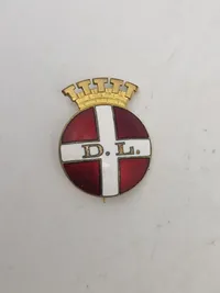 Lot diverse røde kors og donor pins