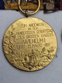 Original Tysk medaljespange