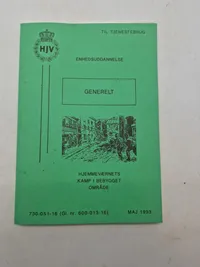 VHS bøger og instruktionshæfte