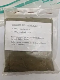 Lot diverse udstyr for gevær 53-17 (Lee Enfield)