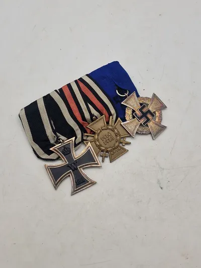 Original Tysk WW1 og WW2 spange