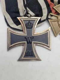 Original Tysk WW1 og WW2 spange
