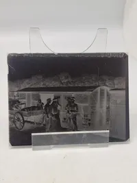 *Samling originale glasnegativer WW2 Tysk waffen SS