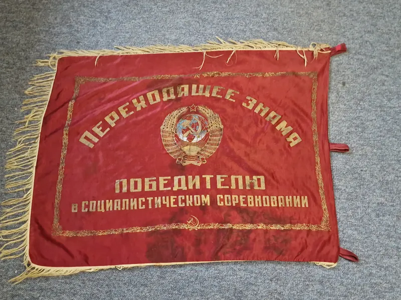 Original Russisk fane fra 40 erne