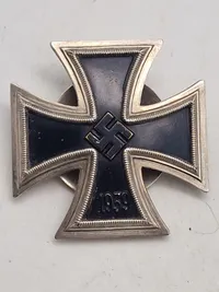Original Iron Cross 1st Class 1939 L/58 screwback, Souval Wien