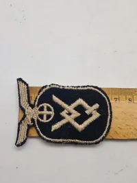 Originalt Ärmelmärke Førergarden NS Norge WW2 Ekstremt sjældent