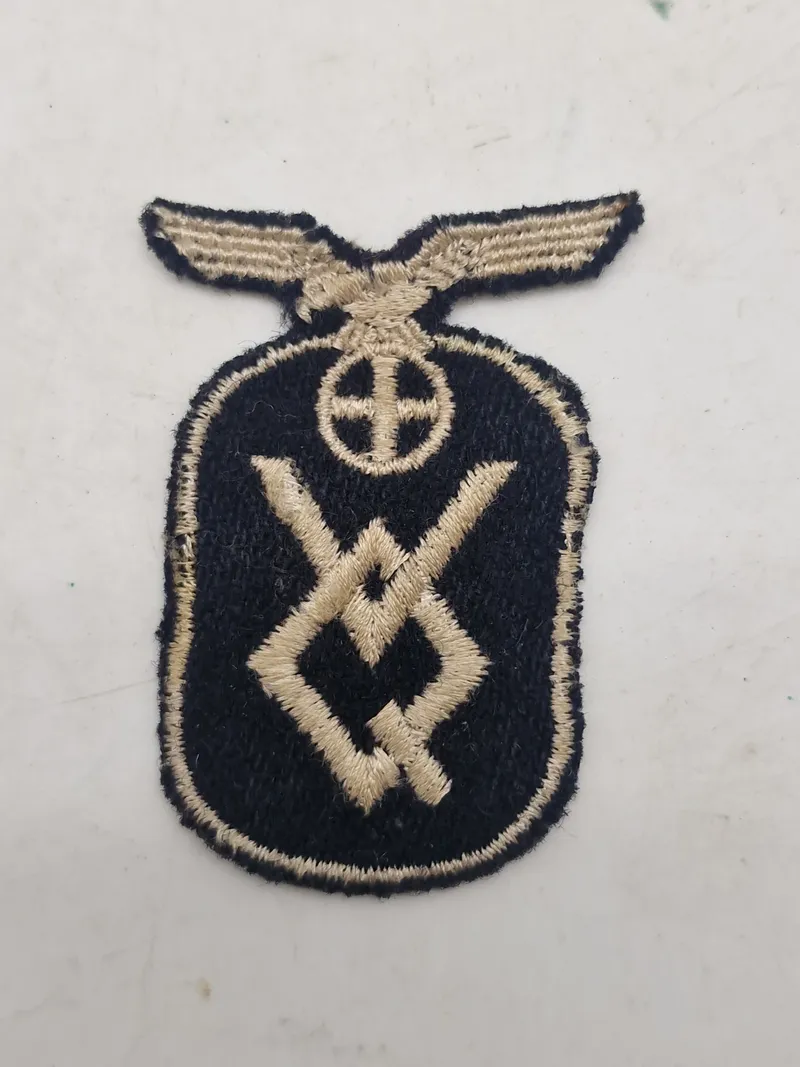Originalt Ärmelmärke Førergarden NS Norge WW2 Ekstremt sjældent