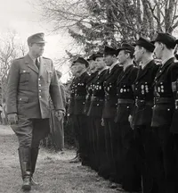 Originalt Ärmelmärke Førergarden NS Norge WW2 Ekstremt sjældent