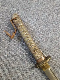 Original WWII Japanese Army Type 95 NCO Sword matching numbers