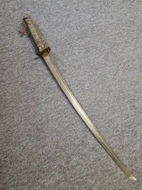 Original WWII Japanese Army Type 95 NCO Sword matching numbers