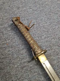 Original WWII Japanese Army Type 95 NCO Sword matching numbers