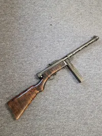 Sjælden original deaktiveret Suomi KP/-31 maskinpistol WW2 med danske papirer fra 2024