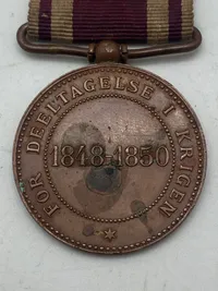 Original krigsdeltager medalje 1848-50