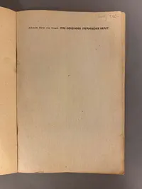 Original Tysk WW2 pro Japansk propaganda