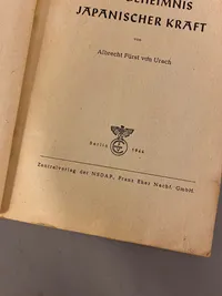 Original Tysk WW2 pro Japansk propaganda