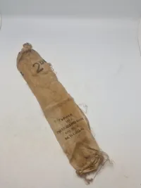 Tysk WWII - krudtpose af stof til granat: s. 10cm K18