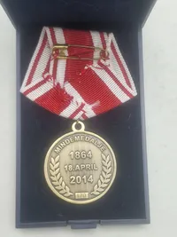 Medalje med æske - Mindemedalje "1864 18. april 2014" nr. 170