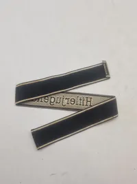 Tysk WWII - SS-ærmestribe fra 12. SS-Panzer-Division Hitlerjugend - efterkrigs