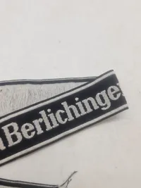 Tysk WWII - SS-ærmestribe fra 17. SS-Panzergrenadier-Division Götz von Berlichingen - efterkrigs