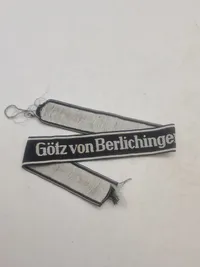 Tysk WWII - SS-ærmestribe fra 17. SS-Panzergrenadier-Division Götz von Berlichingen - efterkrigs