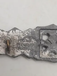 Tysk WWI - Nærkampspange i sølv (2. klasse) med lækker patine - efterkrigs
