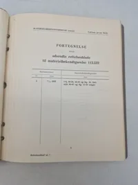 Samlebind til Materielbekendtgørelser