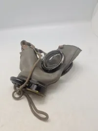 Originalt M/31 gasmaske hylster med anden maske