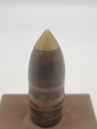 Original 37 mm Hotkiss granat, lavet som brevpresse