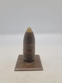 Original 37 mm Hotkiss granat, lavet som brevpresse