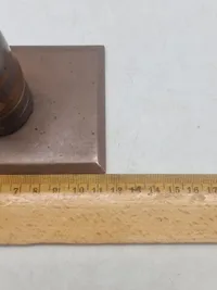Original 37 mm Hotkiss granat, lavet som brevpresse