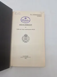Reglement for 7,62 mm tungt maskingevær M/51