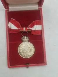 Sjælden original Kong Christian X's Frihedsmedaille, også kendt som "Pro Dania"-medaljen, som blev indstiftet den 5. maj 1946