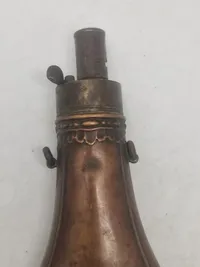 Originalt Antikt Krudthorn