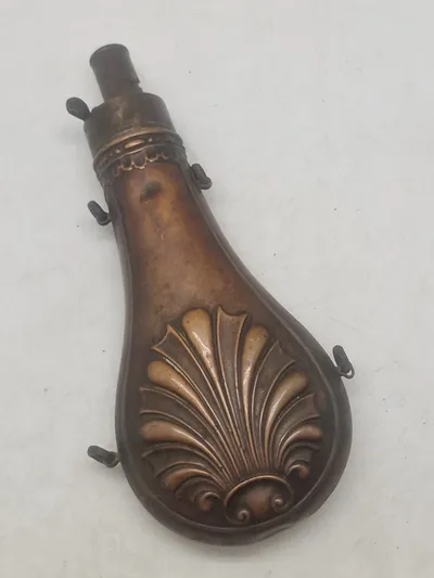 Originalt Antikt Krudthorn