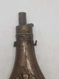 Originalt Antikt Krudthorn