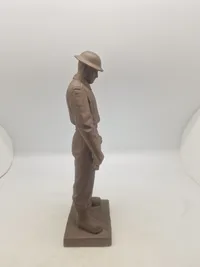 Original  Svend Lindhardt (1898-1989)  Figur allieret soldat med mangler