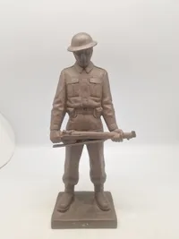 Original  Svend Lindhardt (1898-1989)  Figur allieret soldat med mangler