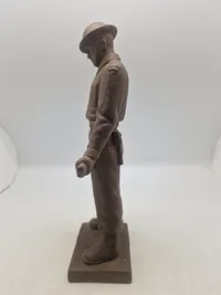 Original  Svend Lindhardt (1898-1989)  Figur allieret soldat med mangler