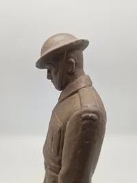 Original  Svend Lindhardt (1898-1989)  Figur allieret soldat med mangler