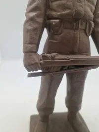 Original  Svend Lindhardt (1898-1989)  Figur allieret soldat med mangler