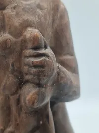Antik træfigur