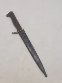 Original Tysk papirkniv i form af Tysk bajonet