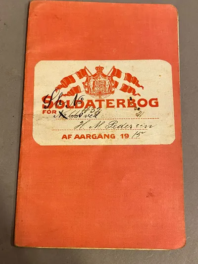 Original Soldaterbog 1914