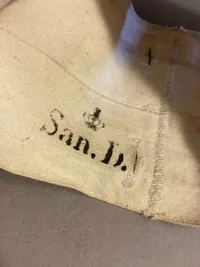 Originalt tidligt sanitets armbind, bemærk stempling SAND.D