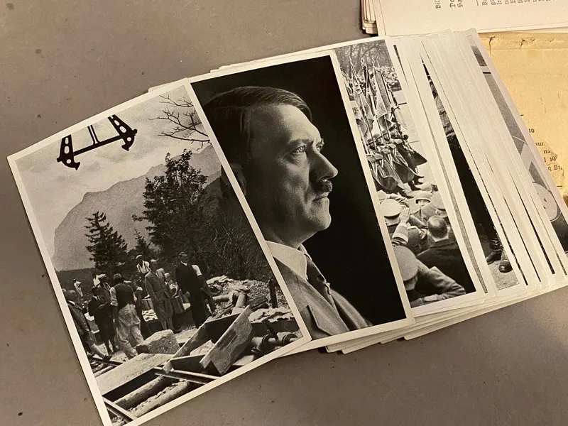 Samling originale WW2 Hitler samler kort