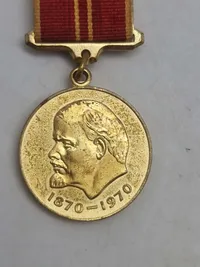 Original CCCP / USSR Lenin 100 år medalje