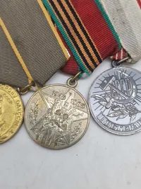 Original russisk medaljespange (stor)