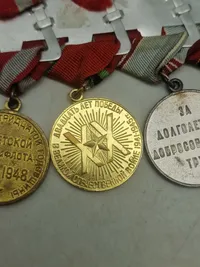 Original russisk medaljespange (stor)