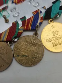 Original russisk medaljespange (stor)