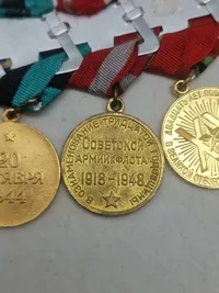 Original russisk medaljespange (stor)